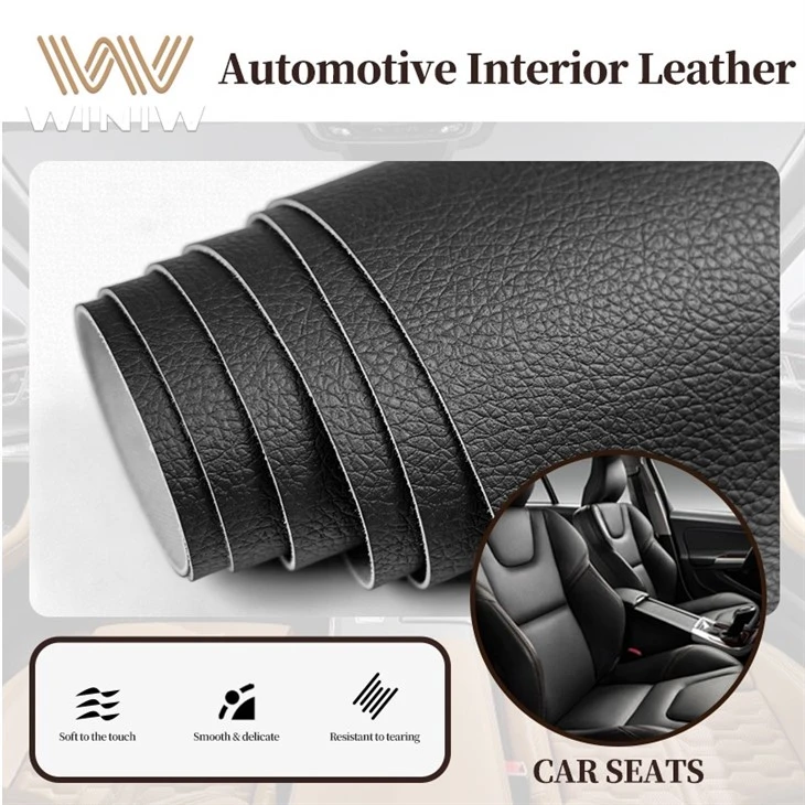 High Abrasion Resistant Microfiber Synthetic Leather For Automotive Car Interior Upholstery high quality