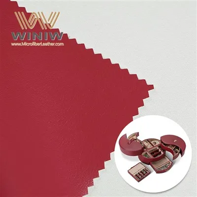 보석 디스플레이를위한 인공 가죽 PU 패브릭